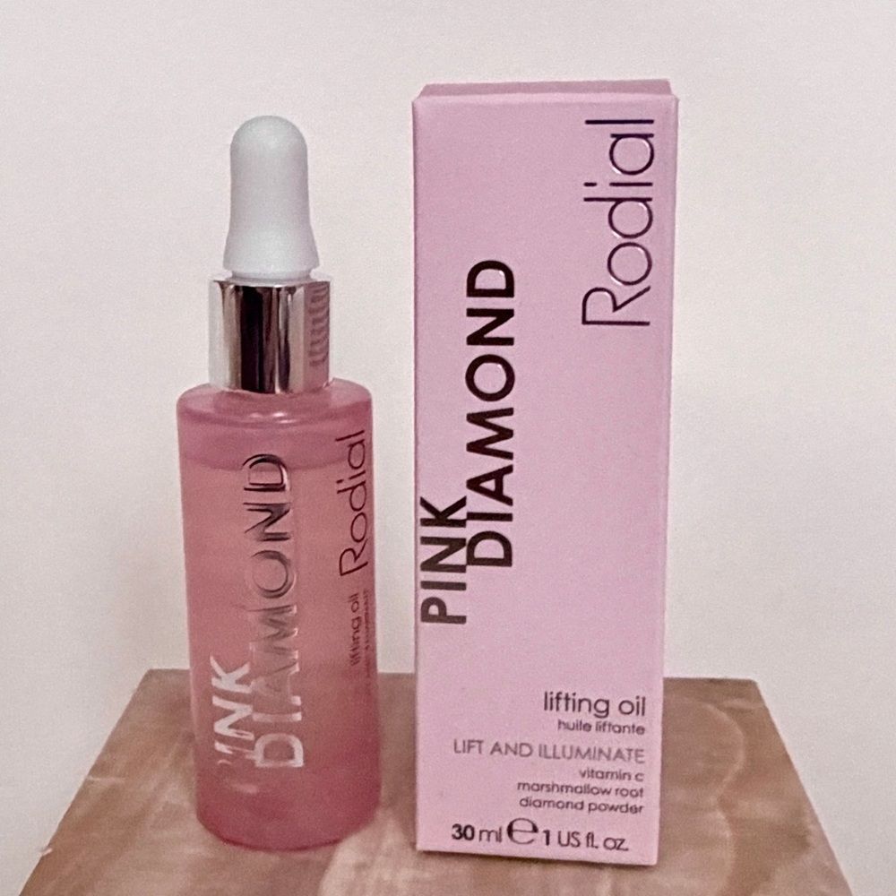 ✨ Rodial Pink Diamond Lifting Oil | 30ml / 1 oz | Glow-Boosting Luxury Skincare